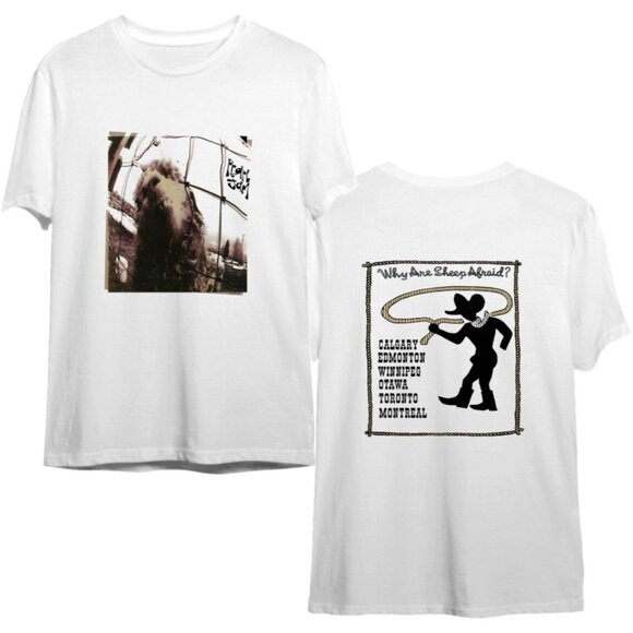 Vintage 1993 Pearl Jam Vs Why Are Sleep Afraid Tour Shirt 2 Sided Band Graphi 92 - Picture 1 of 6